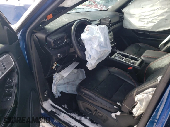2022 Ford Explorer ST-Line с VIN 1FMSK8KH7NGA58041, выставлен на аукционе Copart как лот 45864905 с пробегом Не указан миль и На запчасти • Non repairable. История ставок и продаж доступна на DreamBid. Изображение 7.