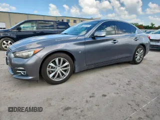 2014 Infiniti Q50 Premium с VIN JN1BV7AP0EM672822, выставлен на аукционе Copart как лот 65091625 с пробегом 145 460 миль миль и Списание • Salvage title. История ставок и продаж доступна на DreamBid. Изображение 1.