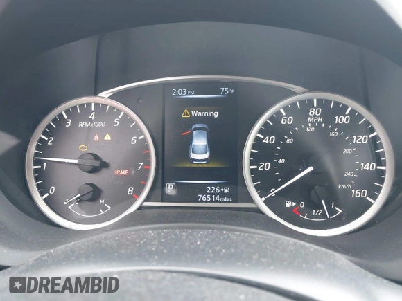 2017 Nissan Sentra SR with VIN 3N1AB7AP1HY221145, listed as a IAAI auction lot 42695925 with 76,514 mi miles and . Bid and sale history available at DreamBid. Image 7.