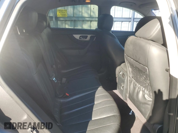 2013 Infiniti FX with VIN JN8CS1MU1DM141110, listed as a Copart auction lot 46084395 with 105,523 mi miles and Salvage title. Bid and sale history available at DreamBid. Image 11.