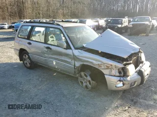 2001 Subaru Forester S w/Premium Pkg with VIN JF1SF65681H749189, listed as a Copart auction lot 48116675 with 249,709 mi miles and Salvage Title. Bid and sale history available at carsss.com. Image 4.
