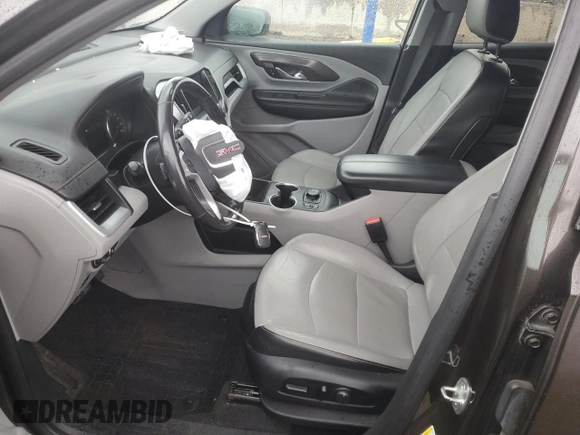 2020 GMC Terrain SLT with VIN 3GKALVEV7LL169523, listed as a Copart auction lot 55866555 with 127,713 mi miles and Salvage title. Bid and sale history available at DreamBid. Image 7.