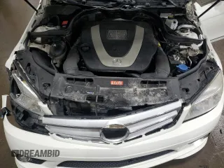 2010 Mercedes-Benz C 300 Sport with VIN WDDGF5EB2AR117652, listed as a Copart auction lot 48030515 with 113,327 mi miles and Salvage Title. Bid and sale history available at DreamBid. Image 11.
