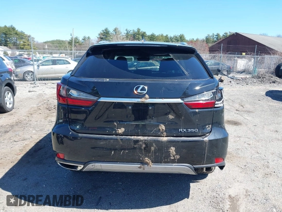 2021 Lexus RX 350 with VIN 2T2HZMDA6MC267282, listed as a IAAI auction lot 41992505 with 56,143 mi miles and . Bid and sale history available at DreamBid. Image 16.