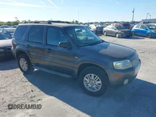 2006 Mercury Mariner Luxury z VIN 4M2YU56156KJ11686, wystawiony jako IAAI lot #41854750 z przebiegiem 145 048 mil mil oraz . Historia ofert i sprzedaży dostępna na DreamBid. Obrazek 1.