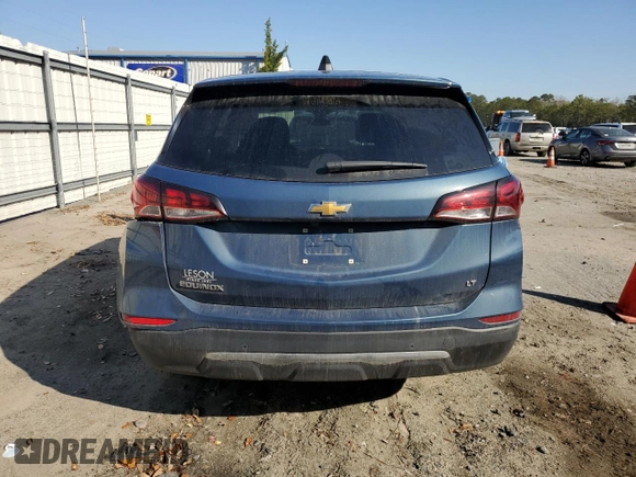 2024 Chevrolet Equinox LT with VIN 3GNAXKEG7RL274191, listed as a Copart auction lot 49487735 with 13,364 mi miles and Salvage Title. Bid and sale history available at carsss.com. Image 6.
