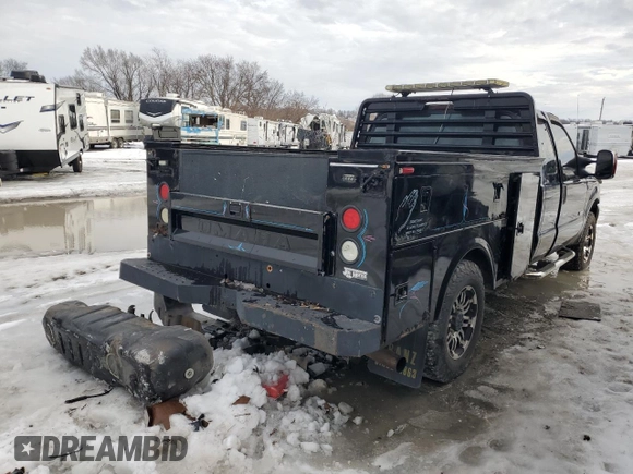 2003 Ford Super Duty F-250 XL with VIN 1FTNX21P63ED59983, listed as a Copart auction lot 85717324 with 0 mi miles and Salvage Title. Bid and sale history available at carsss.com. Image 3.
