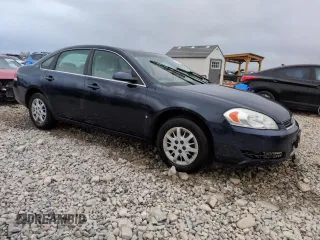 2008 Chevrolet Impala Police Police with VIN 2G1WS553189279991, listed as a Copart auction lot 43275885 with 232,441 mi miles and Salvage Title. Bid and sale history available at carsss.com. Image 4.