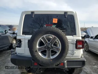 2022 Jeep Wrangler Unlimited Sahara z VIN 1C4HJXEN4NW254182, wystawiony jako Copart lot #45966425 z przebiegiem Nie podano mil oraz Szkoda całkowita • Salvage title. Historia ofert i sprzedaży dostępna na DreamBid. Obrazek 6.