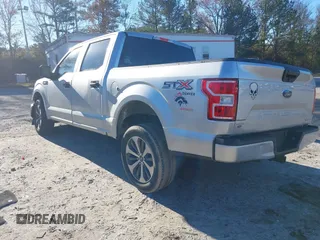 2019 Ford F-150 XL with VIN 1FTEW1CP9KFD40797, listed as a IAAI auction lot 41093672 with 69,717 mi miles and . Bid and sale history available at carsss.com. Image 3.