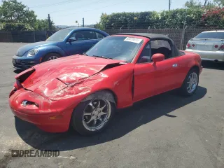 1990 Mazda MX-5 Miata z VIN JM1NA3515L0118071, wystawiony jako Copart lot #60076665 z przebiegiem 76 396 mil mil oraz Szkoda całkowita • Salvage title. Historia ofert i sprzedaży dostępna na DreamBid. Obrazek 1.