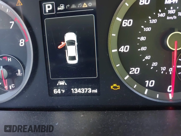 2015 Hyundai Sonata Sport with VIN 5NPE34AB6FH140232, listed as a IAAI auction lot 41805920 with 134,373 mi miles and . Bid and sale history available at carsss.com. Image 15.