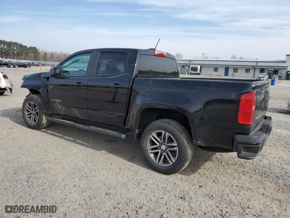 2022 Chevrolet Colorado 2WD Work Truck with VIN 1GCGSBEA1N1273665, listed as a Copart auction lot 48975245 with 70,509 mi miles and Salvage Title. Bid and sale history available at carsss.com. Image 2.