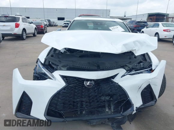 2023 Lexus IS 350 F Sport with VIN JTHGZ1B26P5071871, listed as a IAAI auction lot 42103497 with 16,456 mi miles and . Bid and sale history available at DreamBid. Image 6.