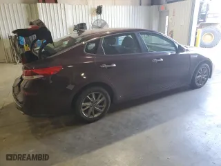 2019 Kia Optima LX with VIN 5XXGT4L34KG299285, listed as a Copart auction lot 45128335 with 78,398 mi miles and Salvage Title. Bid and sale history available at carsss.com. Image 3.