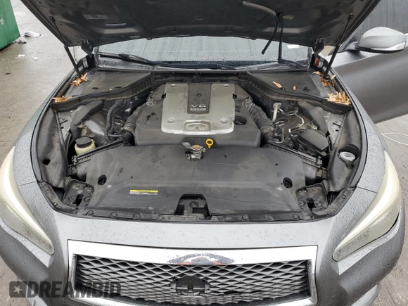 2015 Infiniti Q50 Premium with VIN JN1BV7AP0FM350554, listed as a Copart auction lot 45019465 with 95,069 mi miles and Salvage Title. Bid and sale history available at DreamBid. Image 11.