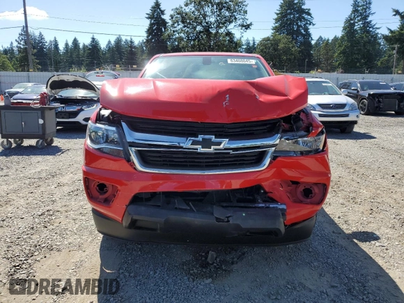 2016 Chevrolet Colorado 2WD WT with VIN 1GCGSBE39G1387823, listed as a Copart auction lot 63408045 with 98,417 mi miles and Salvage title. Bid and sale history available at DreamBid. Image 5.