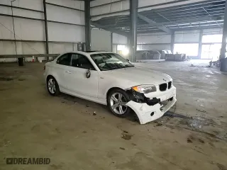 2012 BMW 1 Series 128i with VIN WBAUP7C52CVM55188, listed as a Copart auction lot 85242744 with 62,598 mi miles and Salvage Title. Bid and sale history available at carsss.com. Image 10.