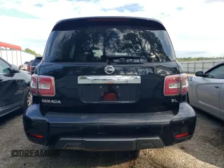 2019 Nissan Armada SL with VIN JN8AY2ND8K9092109, listed as a Copart auction lot 69060073 with 91,569 mi miles. Bid and sale history available at carsss.com. Image 6.