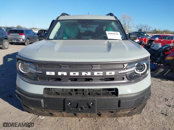 2024 Ford Bronco Sport Big Bend with VIN 3FMCR9B6XRRF08316, listed as a IAAI auction lot 40869526 with NaN miles. Bid and sale history available at carsss.com. Image 12.