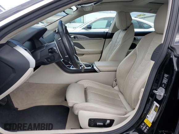 2020 BMW 8 Series 840i with VIN WBAGV4C05LCD71158, listed as a Copart auction lot 50589173 with 23,652 mi miles and . Bid and sale history available at DreamBid. Image 7.