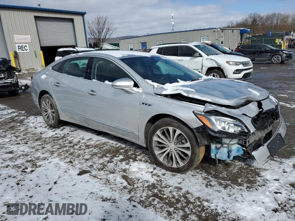 2017 Buick LaCrosse Essence with VIN 1G4ZP5SS8HU176034, listed as a Copart auction lot 44166195 with 0 mi miles and Salvage Title. Bid and sale history available at carsss.com. Image 4.