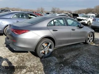 2021 Mercedes-Benz CLA with VIN W1K5J4HB0MN187822, listed as a Copart auction lot 41560795 with 64,361 mi miles and Salvage Title. Bid and sale history available at carsss.com. Image 3.
