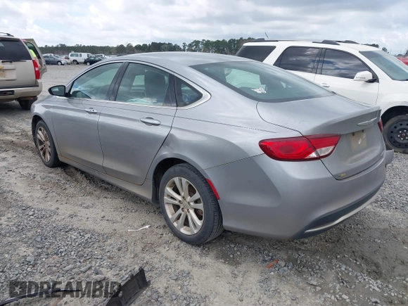 2015 Chrysler 200 Limited with VIN 1C3CCCAB9FN584565, listed as a IAAI auction lot 41787658 with 140,231 mi miles. Bid and sale history available at carsss.com. Image 3.