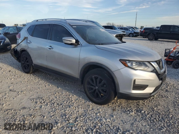 2018 Nissan Rogue SV with VIN KNMAT2MT6JP506629, listed as a Copart auction lot 53854845 with Not Provided miles and Salvage Title. Bid and sale history available at carsss.com. Image 4.