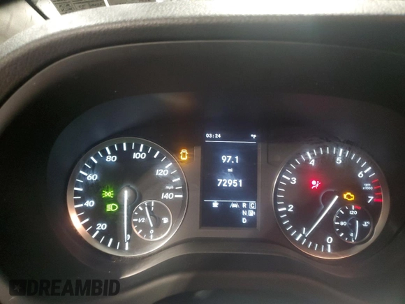 2017 Mercedes-Benz Metris Cargo Cargo with VIN WD3PG2EA9H3280660, listed as a Copart auction lot 41500585 with 72,951 mi miles and Salvage Title. Bid and sale history available at DreamBid. Image 9.