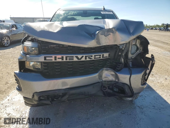 2020 Chevrolet Silverado 1500 Custom with VIN 3GCPWBEF6LG213718, listed as a Copart auction lot 81817404 with 85,969 mi miles and Non Repairable. Bid and sale history available at carsss.com. Image 5.