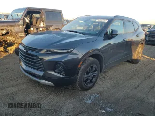 2021 Chevrolet Blazer LT z VIN 3GNKBCR4XMS554338, wystawiony jako Copart lot #88315905 z przebiegiem 46 788 mil mil oraz Szkoda całkowita • Salvage title. Historia ofert i sprzedaży dostępna na DreamBid. Obrazek 1.