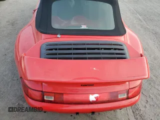 1986 Porsche 911 with VIN WP0EB0916GS161396, listed as a Copart auction lot 51655195 with 134,924 mi miles and Salvage Title. Bid and sale history available at DreamBid. Image 11.