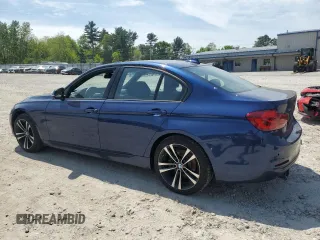 2018 BMW 3 Series 330i xDrive with VIN WBA8D9C54JEM33342, listed as a Copart auction lot 56833135 with 36,434 mi miles and Salvage title. Bid and sale history available at DreamBid. Image 2.