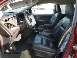 2017 Toyota Sienna SE with VIN 5TDXZ3DC3HS880002, listed as a Copart auction lot 53904715 with 159,132 mi miles and Salvage title. Bid and sale history available at DreamBid. Image 7.