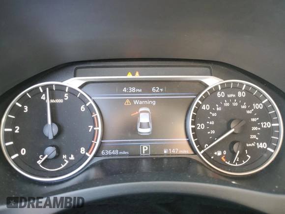 2022 Nissan Altima SV z VIN 1N4BL4DV8NN335701, wystawiony jako Copart lot #53495725 z przebiegiem 63 648 mil mil oraz Czysty tytuł • Clean title. Historia ofert i sprzedaży dostępna na DreamBid. Obrazek 9.