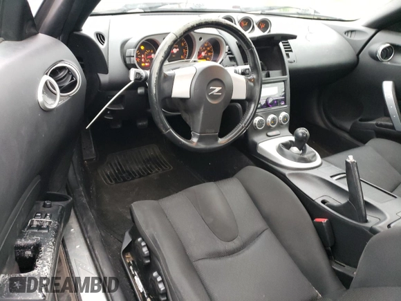 2006 Nissan 350Z Touring with VIN JN1AZ34D76M330778, listed as a Copart auction lot 82560514 with 93,590 mi miles and Salvage Title. Bid and sale history available at carsss.com. Image 8.