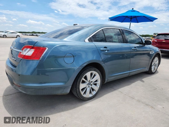 2010 Ford Taurus Limited with VIN 1FAHP2FW4AG116550, listed as a Copart auction lot 63428535 with Not provided miles and Clean title. Bid and sale history available at DreamBid. Image 3.