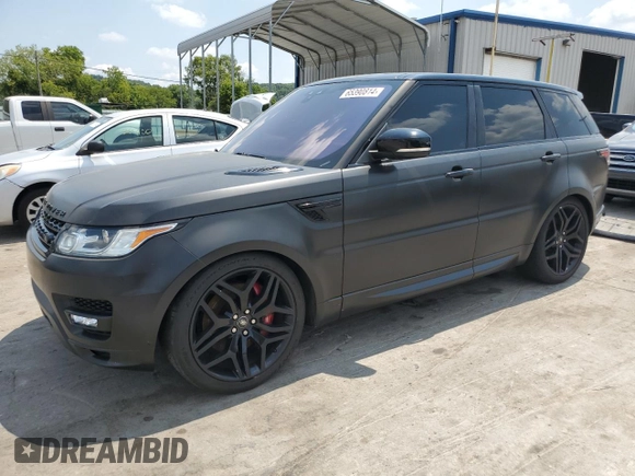 2017 Land Rover Range Rover Sport HSE Dynamic with VIN SALWV2FV5HA687274, listed as a Copart auction lot 65390814 with 104,554 mi miles and Salvage title. Bid and sale history available at DreamBid. Image 1.
