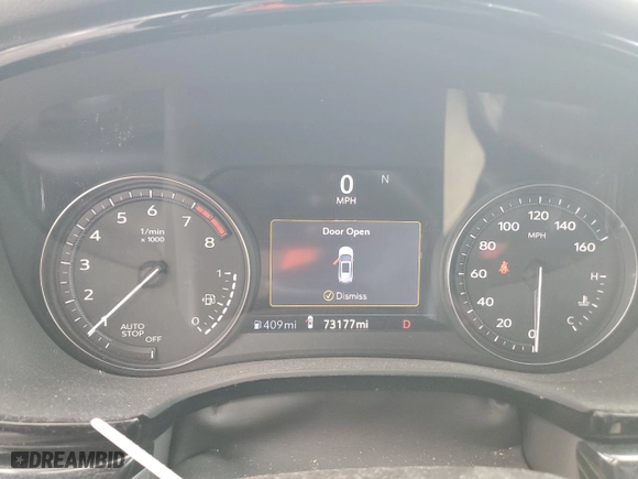 2020 Cadillac XT6 FWD Premium Luxury with VIN 1GYKPCRSXLZ183458, listed as a Copart auction lot 51249275 with 73,177 mi miles and Salvage Title. Bid and sale history available at carsss.com. Image 9.