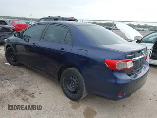 2012 Toyota Corolla L with VIN 5YFBU4EE7CP061770, listed as a IAAI auction lot 41922205 with 154,615 mi miles. Bid and sale history available at carsss.com. Image 3.