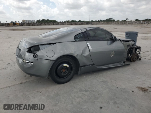 2005 Nissan 350Z Touring with VIN JN1AZ34E15M655188, listed as a Copart auction lot 47942655 with Not Provided miles and Clean Title. Bid and sale history available at carsss.com. Image 3.