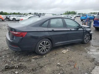 2024 Volkswagen Jetta Sport with VIN 3VWBM7BU5RM049031, listed as a Copart auction lot 57835295 with 14,250 mi miles and Salvage title. Bid and sale history available at DreamBid. Image 3.