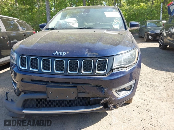2019 Jeep Compass Limited with VIN 3C4NJDCB1KT680147, listed as a IAAI auction lot 42117481 with 132,743 mi miles and . Bid and sale history available at DreamBid. Image 11.