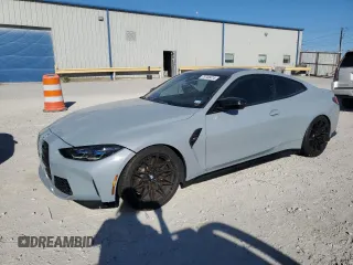 2021 BMW M4 with VIN WBS53AZ07MCH50971, listed as a Copart auction lot 73740474 with 11,512 mi miles and Salvage Title. Bid and sale history available at carsss.com. Image 1.