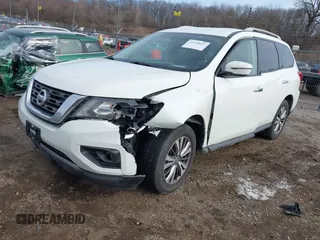 2018 Nissan Pathfinder SV z VIN 5N1DR2MM3JC661100, wystawiony jako IAAI lot #41539611 z przebiegiem 80 115 mil mil oraz . Historia ofert i sprzedaży dostępna na DreamBid. Obrazek 2.