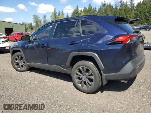 2024 Toyota RAV4 Hybrid XLE Premium with VIN JTMB6RFV7RD129471, listed as a Copart auction lot 53905745 with 8,869 mi miles and Salvage Title. Bid and sale history available at carsss.com. Image 2.