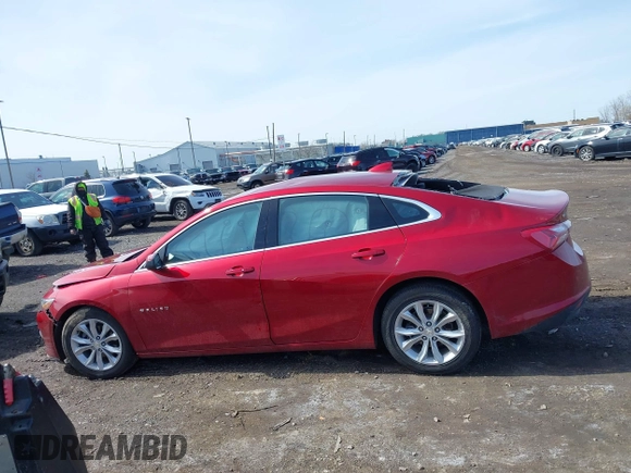 2022 Chevrolet Malibu LT with VIN 1G1ZD5ST4NF104245, listed as a IAAI auction lot 41936539 with 21,697 mi miles and . Bid and sale history available at DreamBid. Image 14.