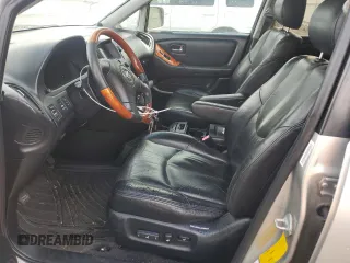 2001 Lexus RX 300 with VIN JTJGF10U810103073, listed as a Copart auction lot 73219424 with 201,589 mi miles and Salvage Title. Bid and sale history available at carsss.com. Image 7.