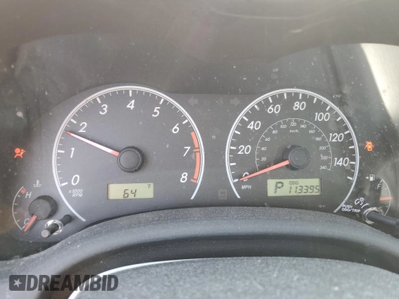 2013 Toyota Corolla L with VIN 5YFBU4EEXDP210478, listed as a Copart auction lot 52406275 with 113,395 mi miles and Salvage Title. Bid and sale history available at carsss.com. Image 9.